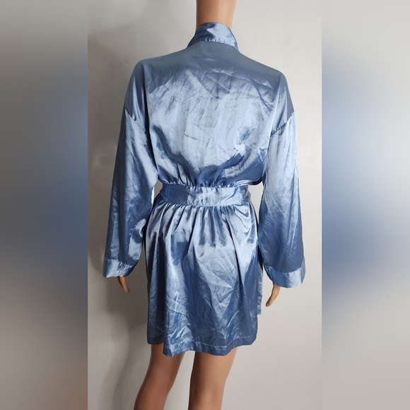 Victoria's Secret light blue Robe one size - Picture 9 of 14